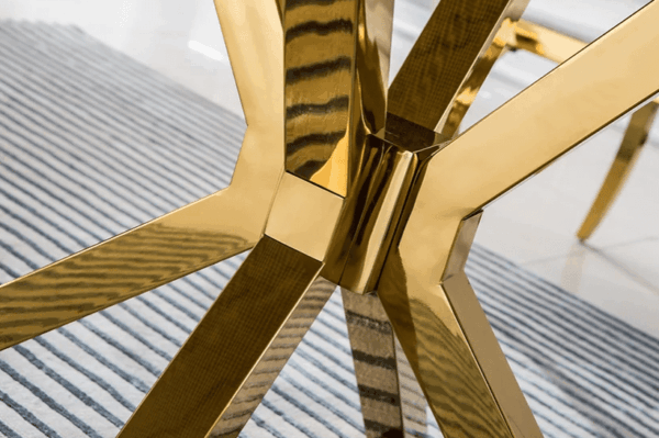 DT203GMB Round Marble Dining Table by Artisan Furniture - Image 4