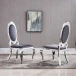 DCK68 White Leatherette Dining chairs by Artisan Furniture - Image 10