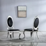 DCK68 White Leatherette Dining chairs by Artisan Furniture - Image 12