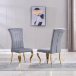 DCK86 Dining chairs with Stainless Steel Legs by Artisan Furniture 13
