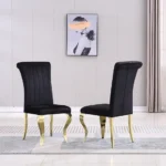 DCK86 Dining chairs with Stainless Steel Legs by Artisan Furniture 18