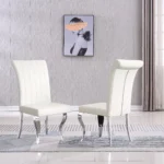 DCK86 Dining chairs with Stainless Steel Legs by Artisan Furniture 21