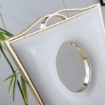 DCK98 Black Leather Dining Chair Modern by Artisan Furniture - Image 4