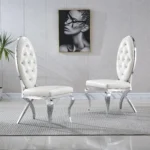 DC83 Stainless steel Dining Room Chairs by Artisan Furniture