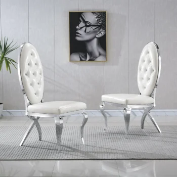 DC83 Stainless steel Dining Room Chairs by Artisan Furniture