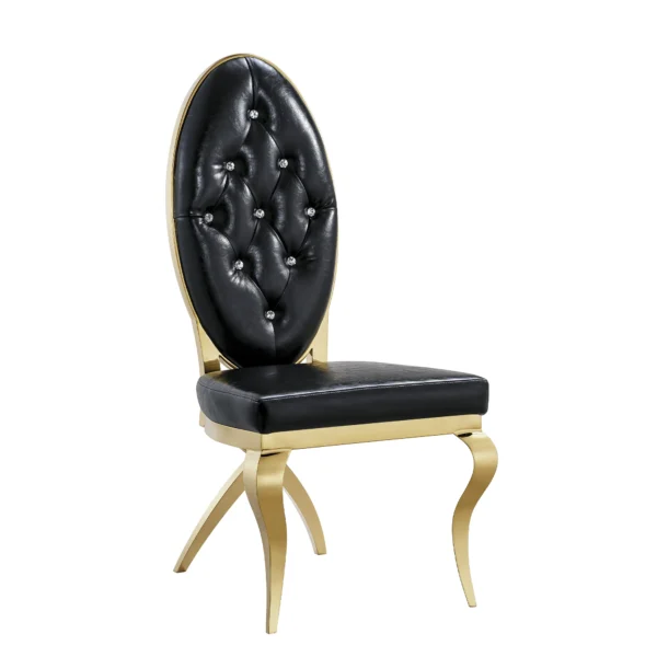 DC83 Stainless steel Dining Room Chairs by Artisan Furniture - Image 3