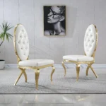 DC83 Stainless steel Dining Room Chairs by Artisan Furniture - Image 6