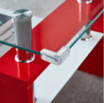 A08-2 Glass Top Wood Table Coffee Table by Artisan furniture 17