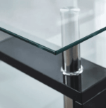 A08-2 Glass Top Wood Table Coffee Table by Artisan furniture 21