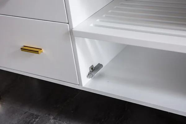 White TV Stand TV005 by Artisan Furniture - Image 10