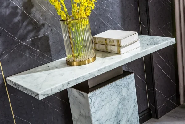 Marble Console Table ST306BMW by Artisan Furniture - Image 8