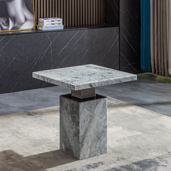 ET306BMW Marble End Table by Artisan Furniture