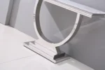 White Marble Console Table ST316SM by Artisan Furniture - Image 3