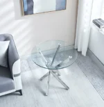 ET616 Glass Top End Table by Artisan Furniture - Image 2