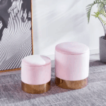 G06 Round Ottoman Set with Storage by Artisan furniture 22