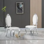 DC3000 Stainless Steel and Leather Dining Chairs by Artisan Furniture - Image 11