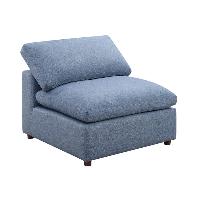 Sec8062Bu-Ac Armless Modular Sofa Artisan Furniture Living Chairs Mobilia Cleopatra 3 SEC8062BU-AC Armless Modular Sofa Artisan Furniture 3