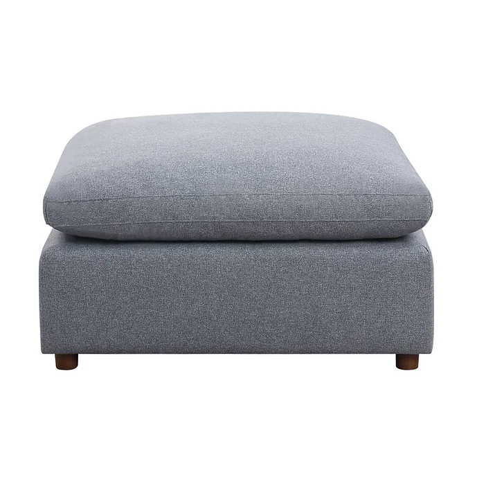 Sec8063Gy-Ot Ottoman Memory Foam Sectional Sofa Artisan Furniture Benches And Ottomans Mobilia Cleopatra 3 SEC8063GY-OT Ottoman Memory Foam Sectional Sofa Artisan Furniture 3