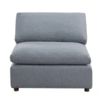 SEC8063GY-OT Ottoman Memory Foam Sectional Sofa Artisan Furniture 16