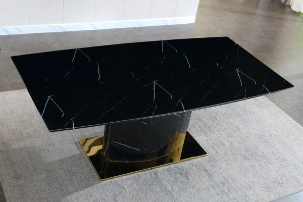 RDT392GB Rectangular 78" Stainless Steel Dining Table by Artisan Furniture - Image 2