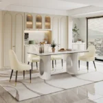 DT512 Metal Leg Dining Table by Artisan Furniture 22