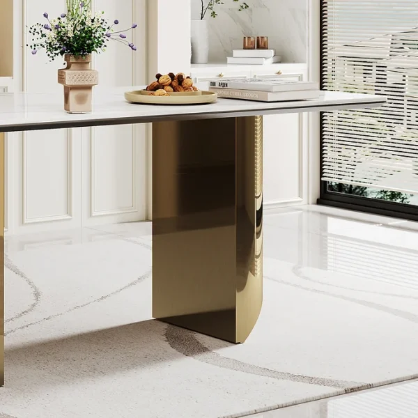 DT513 Black Tempered Glass Dining Table by Artisan Furniture - Image 10