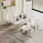 DT511 Modern Tempered Glass Dining Table by Artisan Furniture 22