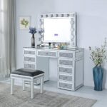 MIR1001S Silver Rectangle Mirror By Artisan Furniture 7