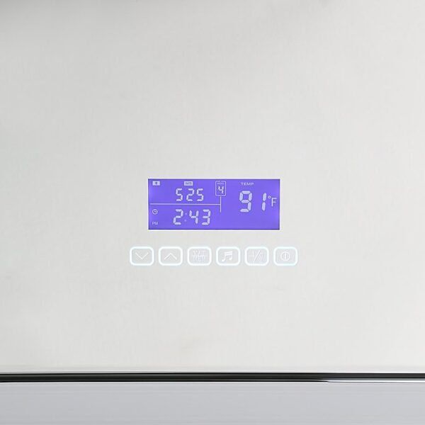 MIR1002WH Silver and White Mirror By Artisan Furniture - Image 6