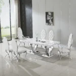 RDT308 Marble Dining Table By Artisan Furniture 18