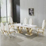 RDT308 Marble Dining Table By Artisan Furniture 28