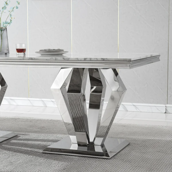 RDT308 Marble Dining Table By Artisan Furniture - Image 14