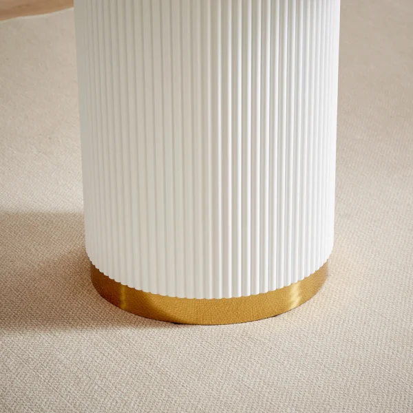 DT0219 Wood Pattern Table By Artisan Furniture - Image 9