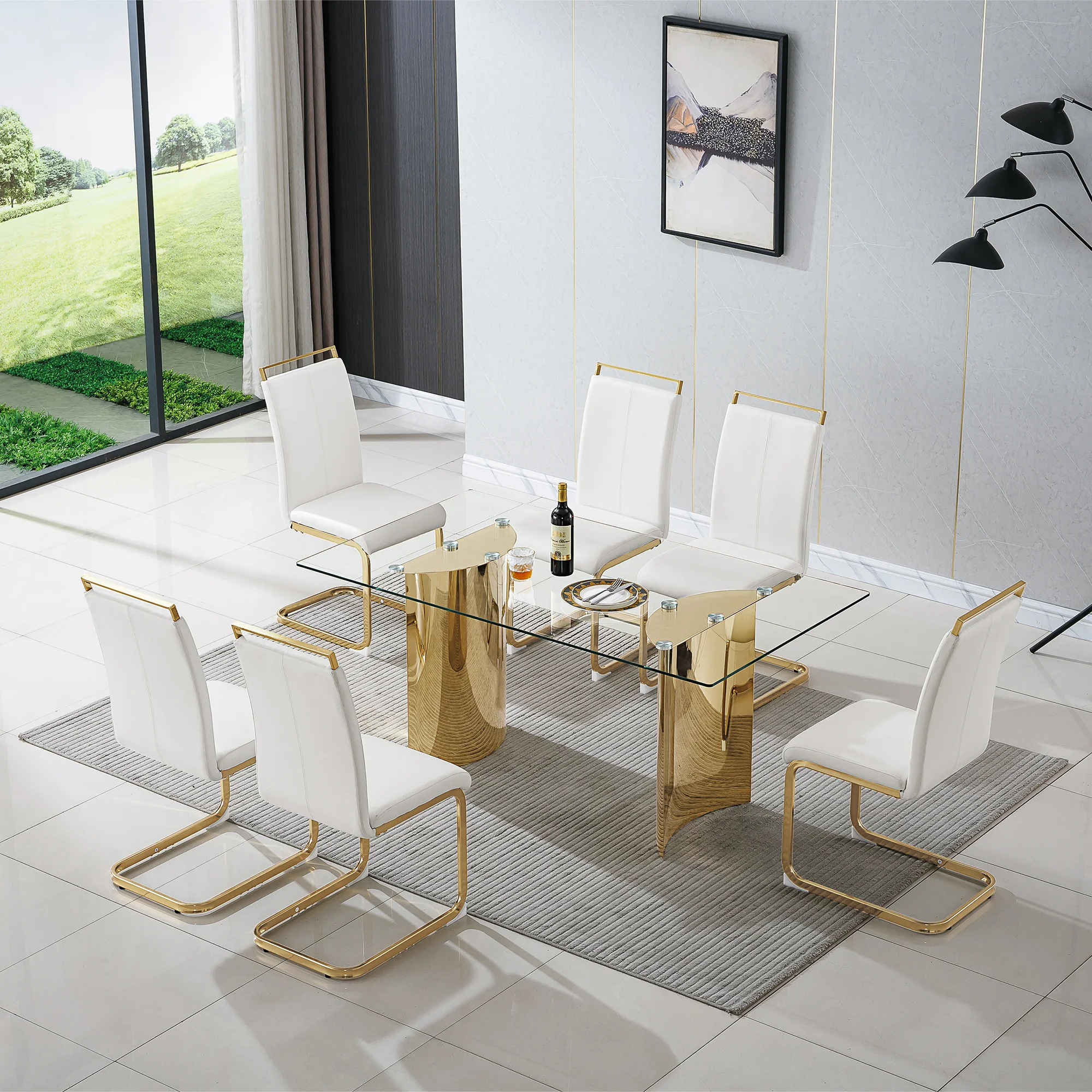 Dt210 Dining Table By Artisan Furniture | Mobilia Cleopatra 3 DT210 Dining Table By Artisan Furniture - Image 1