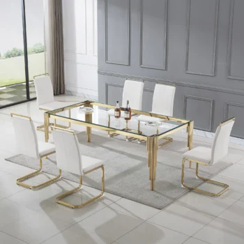 DT0310 Tempered Glass For Dining Table Top By Artisan Furniture