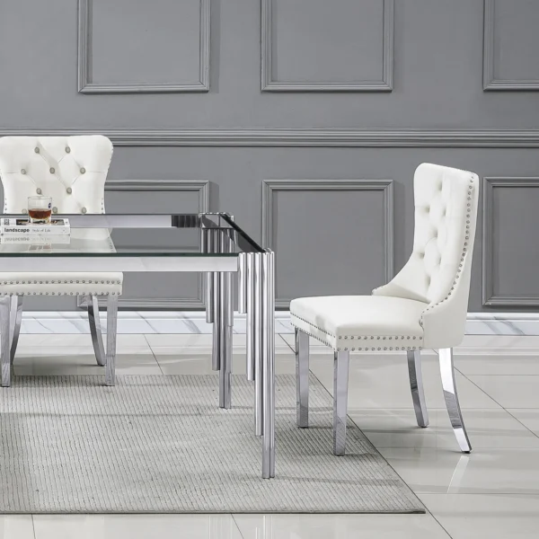 DT0310 Tempered Glass For Dining Table Top By Artisan Furniture - Image 15