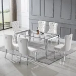 DT0311 Tempered Glass For Dining Table Top By Artisan Furniture - Image 7