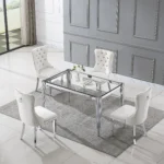 DT0313 Glass Tempered Dining Table By Artisan Furniture 27