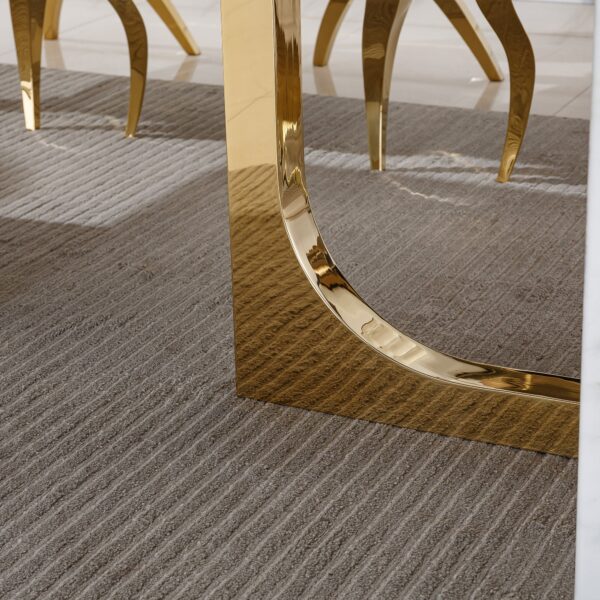 DT303 Marble White Dining Table by Artisan Furniture - Image 3