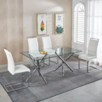 DT5016 Glass Top Table Dining Room by Artisan Furniture 17