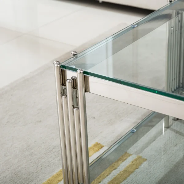 CT037-2 Coffee Table For a White Couch by Artisan Furniture - Image 7