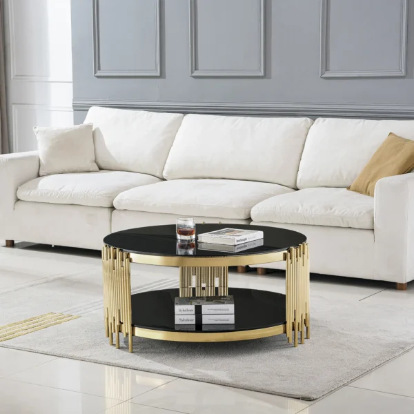 CT038 Round Coffee Table by Artisan Furniture - Image 5