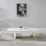 CT303 White Marble Coffee Table by Artisan Furniture - Image 6