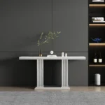 ST052 White Marble Console Table by Artisan Furniture 10