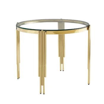 DT0314 Glass Table Top Dining Table by Artisan Furniture