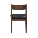 Clive Black Leather Side Dining Chair By Homelegance - Image 2