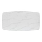 Benito Marble Glass Top Dining Table in Black Finish By Homelegance 7