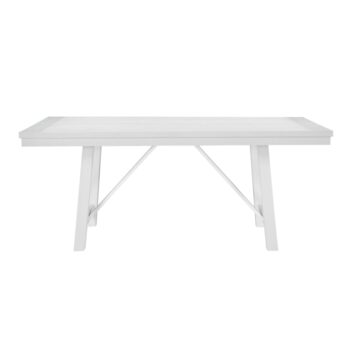 Dining Table in White Finish