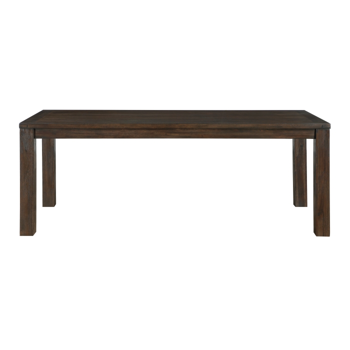 Paulson 8-Seater Dining Table In Brown Finish By Homelegance | Mobilia Cleopatra 3 Paulson Dining Table in Brown Finish