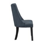 Paulson Blue-Gray Fabric Upholstery Side Dining Chair By Homelegance - Image 2